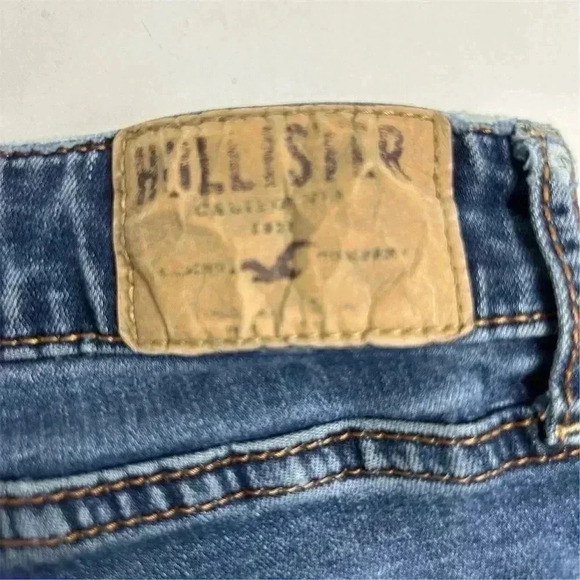 Hollister Women's Skinny Jeans Size 29 Blue Denim Mid Rise Stretch - Picture 6 of 14